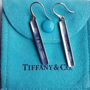 Tiffany & Co Bar Drop Earrings